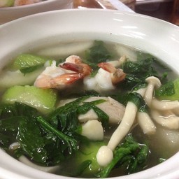 แกงเลียงกุ้งสด