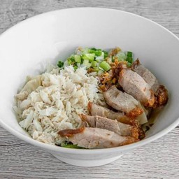 เกี๊ยว ปู หมูกรอบ แห้ง (ธรรมดา)