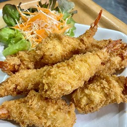 กุ้งชุบแป้งทอด