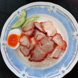 ข้าวหมูแดงล้วน