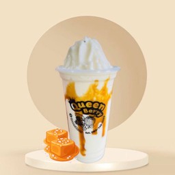 นมหมีปั่นคาราเมล