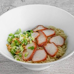 บะหมี่ หมูแดง แห้ง (พิเศษ)
