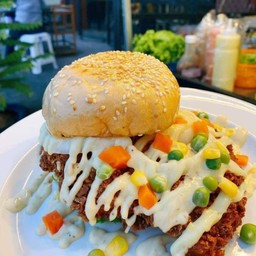 เบอร์เกอร์ไก่กรอบ