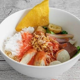 ก๋วยเตี๋ยวเย็นตาโฟ น้ำ (ธรรมดา)
