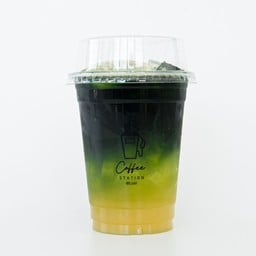 ชาเขียวน้ำผึ้งมะนาว