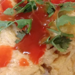 ข้าวไข่เจียวหมูสับ