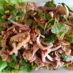 ลาบเนื้อ