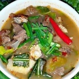 ต้มแซ่บเครื่องในเนื้อ
