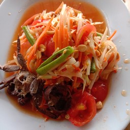 ตำไทยใส่ปู