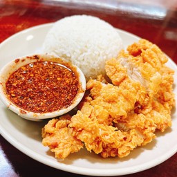 ข้าว ไก่ทอด ซอสอะไร ?