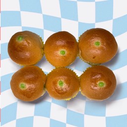 ปังสังขยาใบเตยมินิ 6 ชิ้น