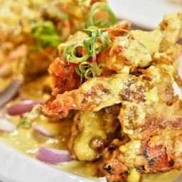 ปูนิ่มไข่เค็ม 咸蛋黄软壳蟹