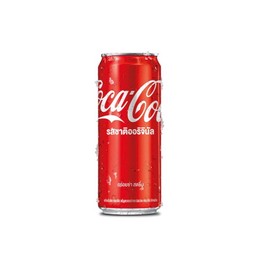 โค้กกระป๋อง+น้ำแข็ง