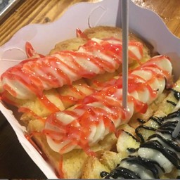 ปังปิ้ง กล้วย-สตอเบอร์รี่ 1 แผ่น