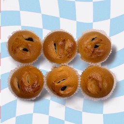 ปังลูกเกดมินิ 6 ชิ้น