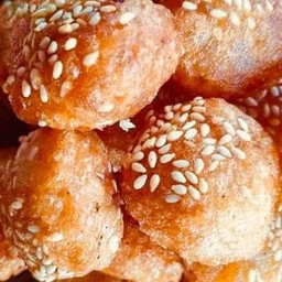 ซาลาเปาทอดสูตรโบราณ(อย่างเดียว)8ลูก