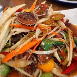 ตำหอยแครง