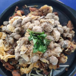 หอยนางรมกระทะร้อน