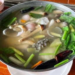 ปลากระพงต้มยำ