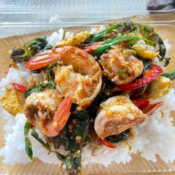 กะเพรากุ้ง