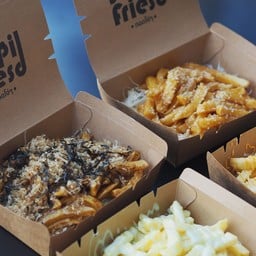 เกี๊ยวซ่าทอด ปตท.ดอนทอง StupidFries S4 ปั๊ม ปตท.ดอนทอง