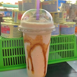 นมหมีคาราเมลปั่น