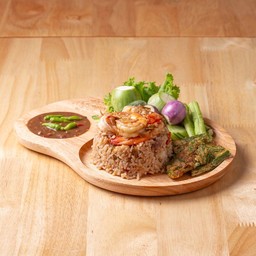 Fried Rice with Fresh Shrimp Chili Paste
