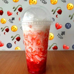 นมสดสตอเบอรี่