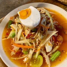 ตำไทยไข่เค็ม