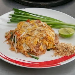 ผัดไทยเส้นเล็กธรรมดาๆ