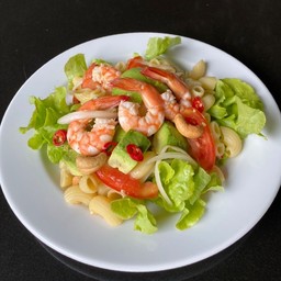 ยำอะโวคาโด้กุ้งสด(Spicy Avocado prawn Salad)
