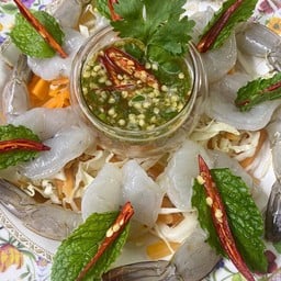 กุ้งแช่น้ำปลา
