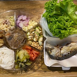 เมี่ยงปลาทูชุดเล็ก