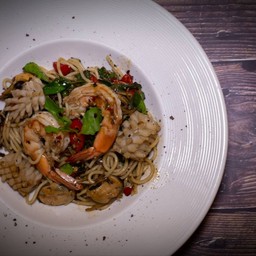 สปาเก็ตตี้ ขี้เมา (ทะเล)