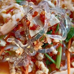 ยำเส้นแก้วรวมมิตร (ทะเล)