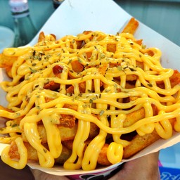 เฟรนช์ฟรายส์ราดชีสแก้วเล็ก