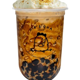 ชาไต้หวันไข่มุกครีมชีสพ่นไฟ