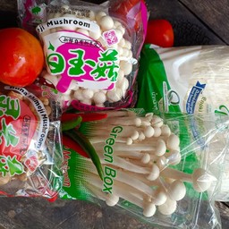 ยำเห็ดสี่อย่างวุ้นเส้น