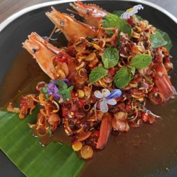 พล่ากุ้งแม่น้ำ