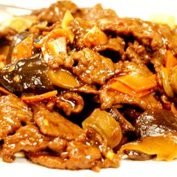 เนื้อผัดน้ำมันหอย 蚝油牛肉