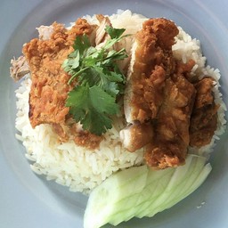 ร้านข้าวมันไก่ป้าวิ ใกล้รังสิตคลอง1
