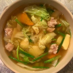 ต้มจืดเต้าหู้หมูสับ(เล็ก)