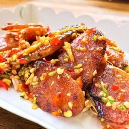 กุนเชียงคั่วพริกเกลือ