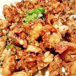 ปูนิ่มคั่วพริกเกลือ 椒盐软壳蟹