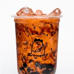 ชาไทยไข่มุกลาวาบราวชูก้า