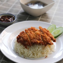 ข้าวมันไก่ทอด