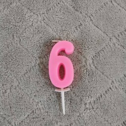 เทียนวันเกิดเลข 6