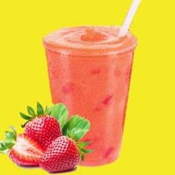 น้ำสตรอเบอรี่สดปั่น