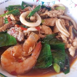 คะน้าผัดพริก (เป็นกับข้าว)