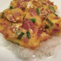 ข้าวไข่เจียวแฮม